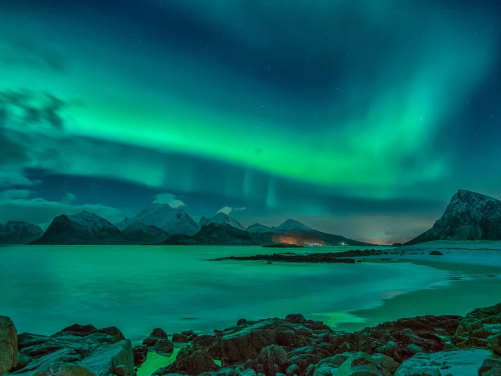 Reiseziele im Dezember Lappland