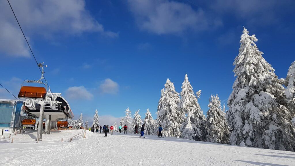 Keilberg Ski fahren